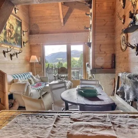 Lovely Nest With Balcony With A Magnificient View * Megeve